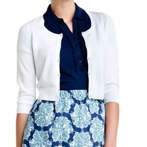 LILLY PULITZER "HILLARY " Cropped Cardigan